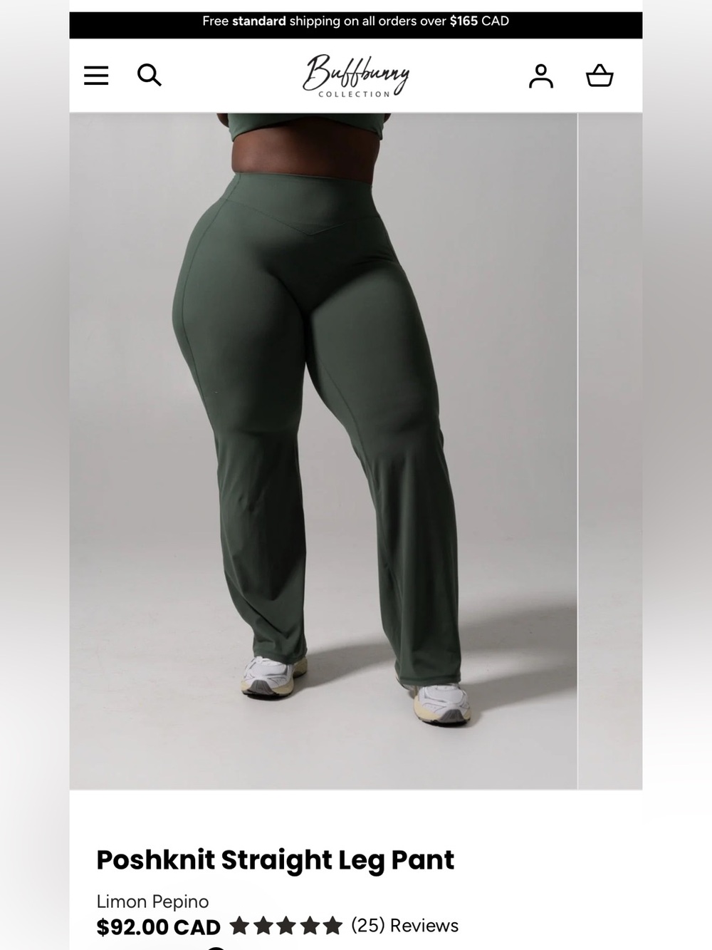 Wide Leg Leggings BuffBunny Poshknit